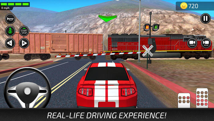 Captura de Tela do Jogo Driving Academy 2017 - Deluxe