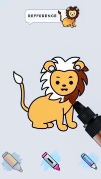 ASMR Color Book - Drawing Art Game Screenshot