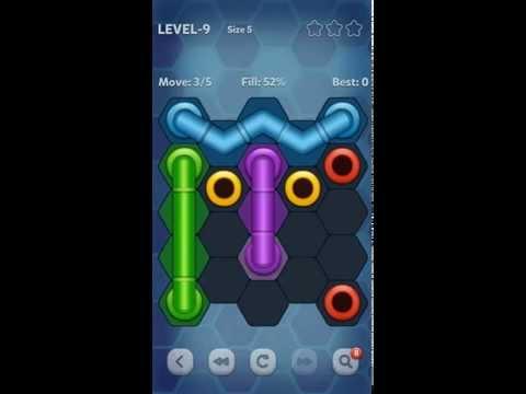 Screenshot of the video of Pipe Lines : Hexa