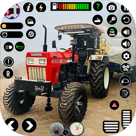 Farm Tractor Driving Game 2023