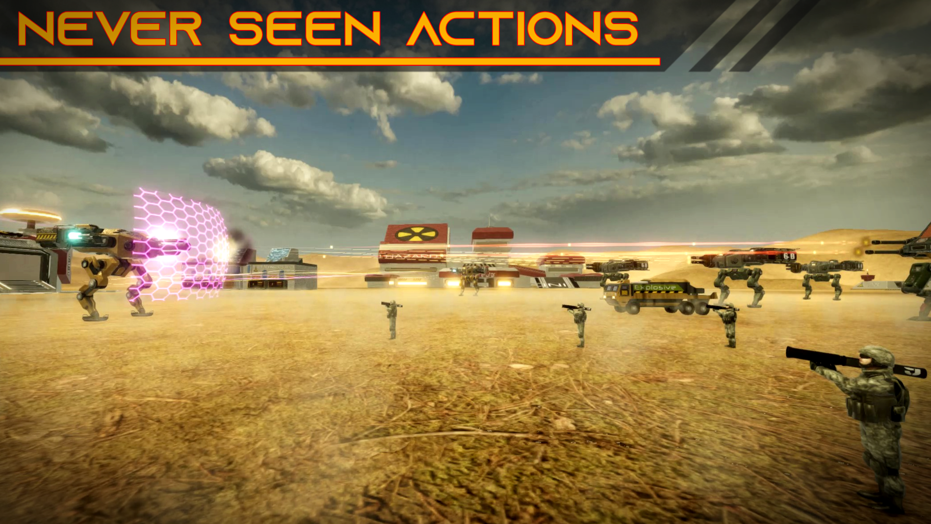 Screenshot of Mech warfare : War Robots game