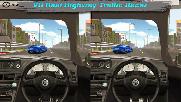 VR Real Highway Traffic Racerのキャプチャ