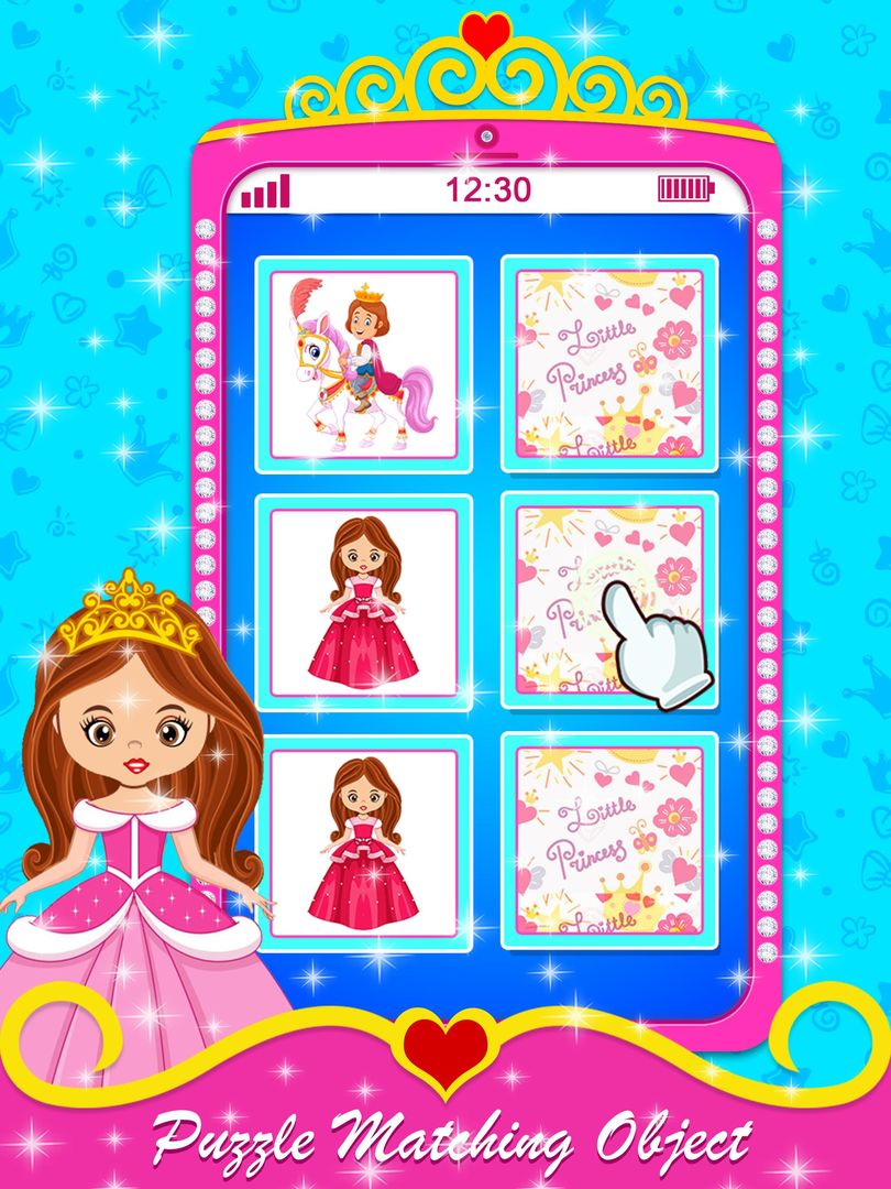 Baby Princess Phone - Princess Baby Phone Games遊戲截圖