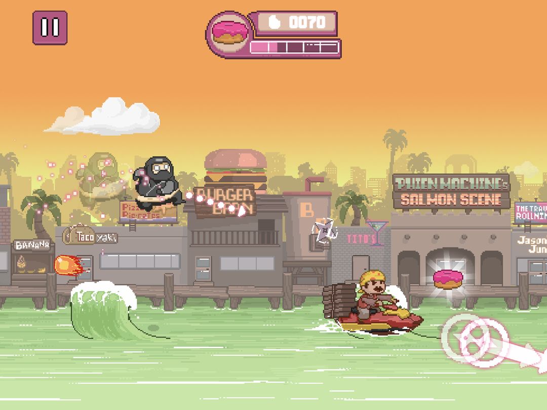 Ninja Chowdown ภาพหน้าจอเกม