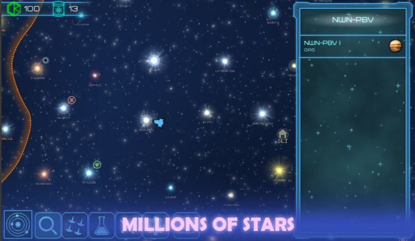Screenshot of Event Horizon Space RPG: take part in spaces wars!