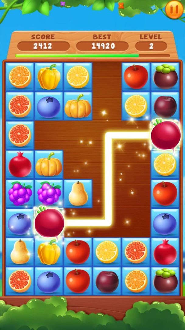 水果連連看遊戲截圖