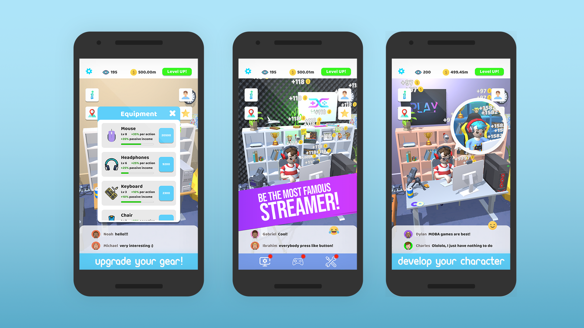 App Streamer Life Simulator 3D Android game 2021 
