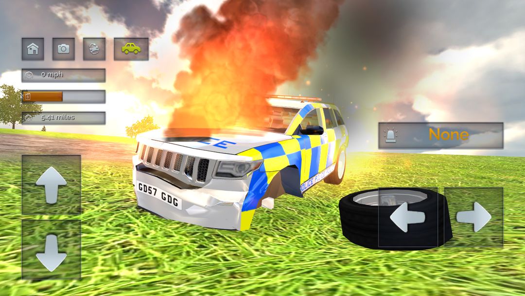 Police Car Driving vs Street Racing Cars 게임 스크린 샷