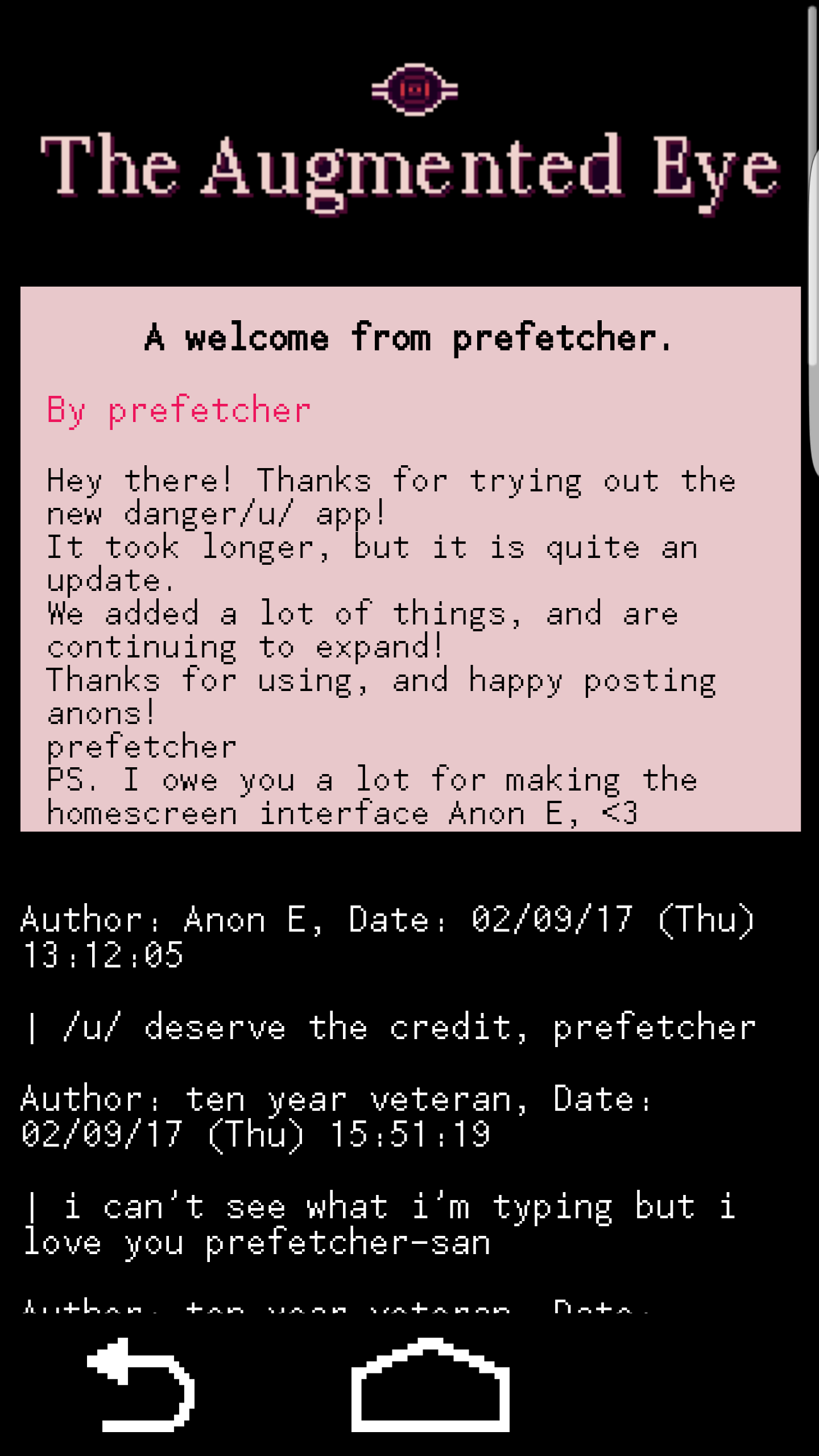 Скриншот игры /u/nited Va-11 Hall-a