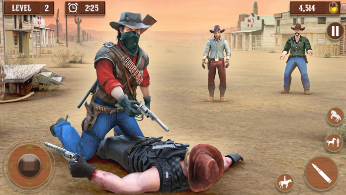 Wild West Cowboy Sniper RPGのキャプチャ