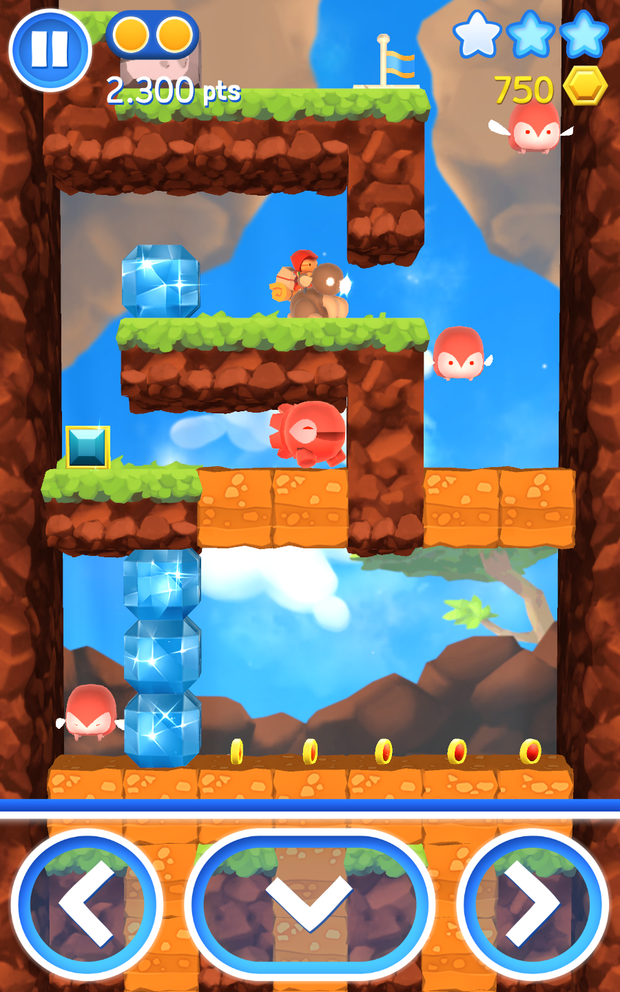 Starlit Adventures ゲームのスクリーンショット