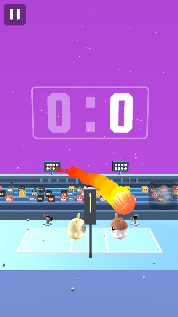 Screenshot of Hamster VolleyBall