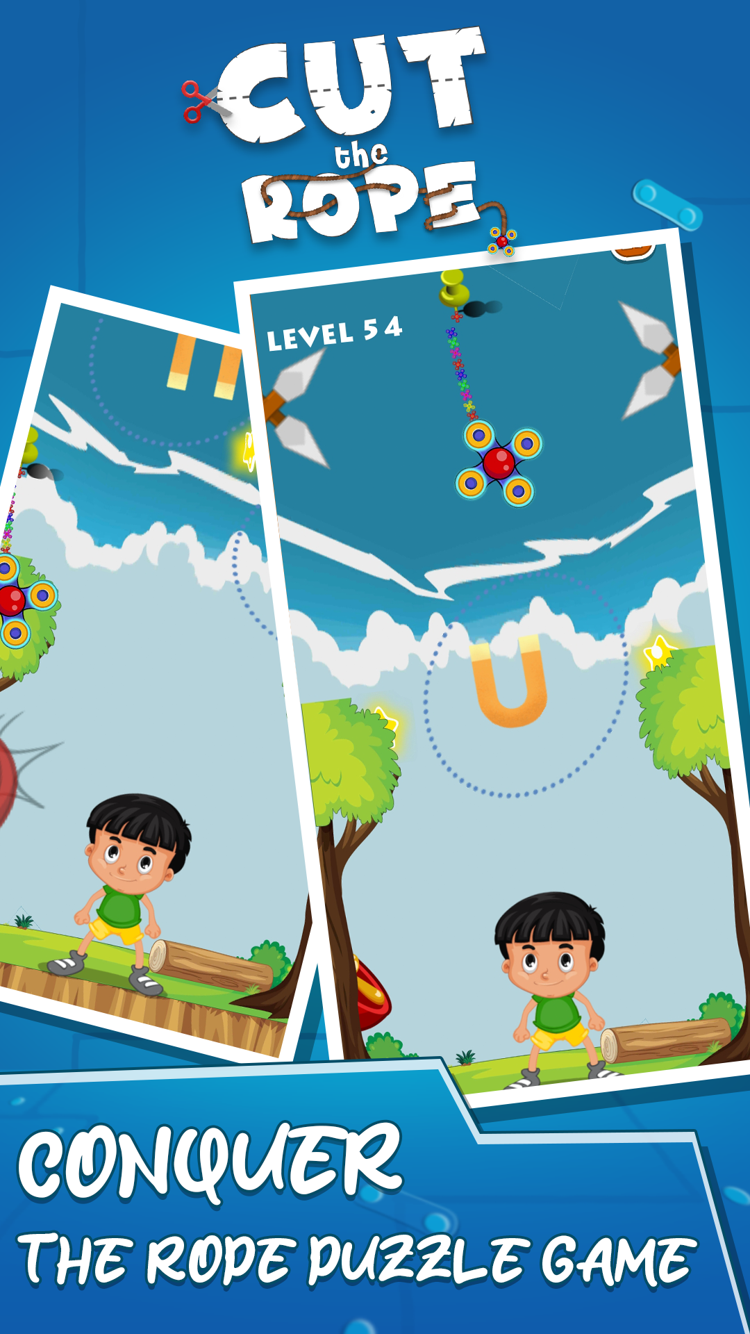 Captura de Tela do Jogo Cut The Rope - Puzzle Game