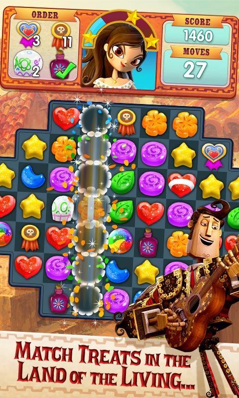 Cuplikan Layar Game Sugar Smash: Book of Life