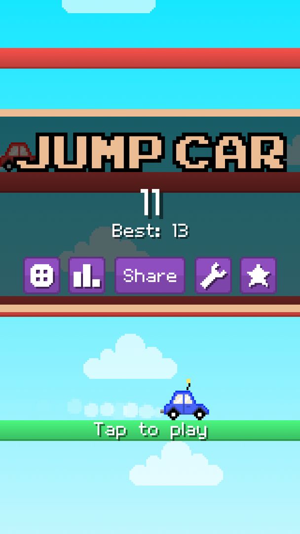 Jump Car ภาพหน้าจอเกม
