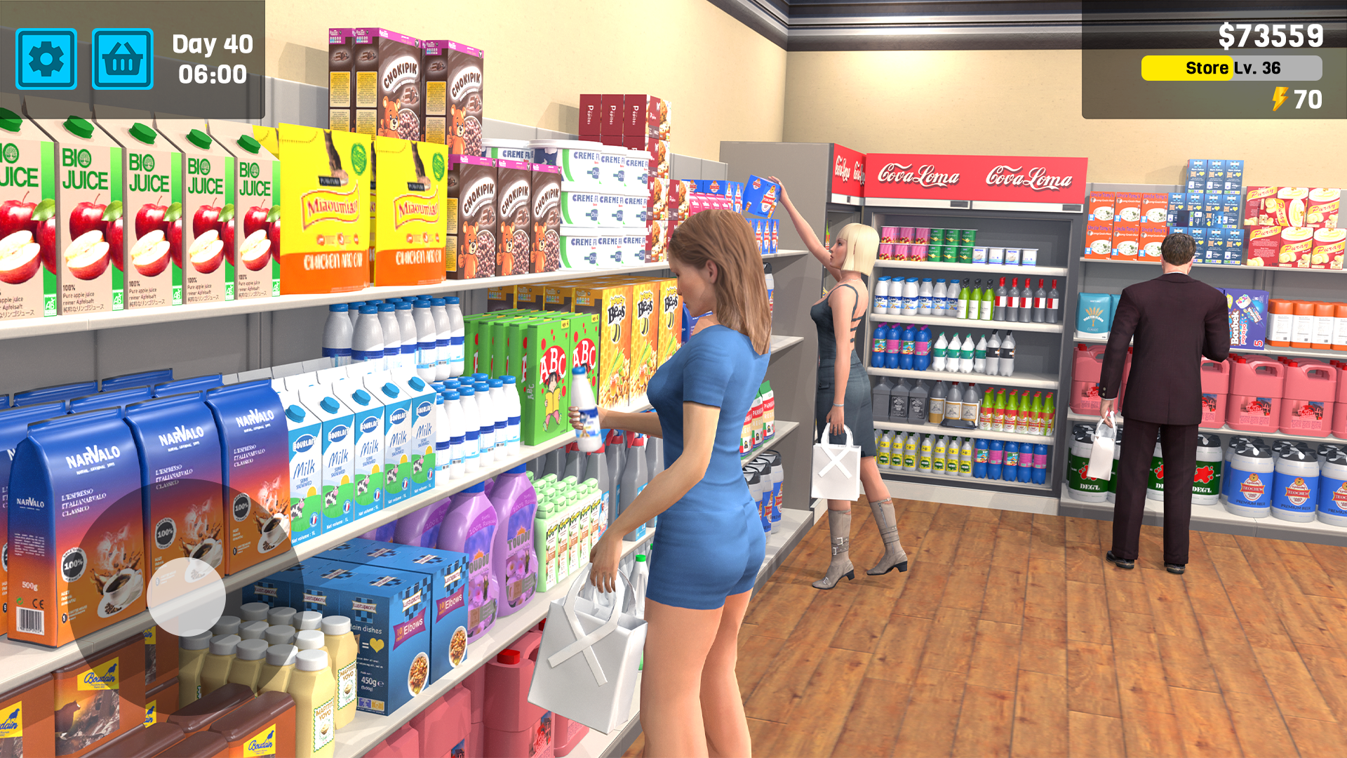 Manage Supermarket Simulator遊戲截圖