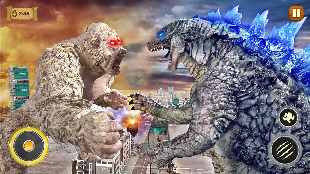 Raksasa Dinosaurus Evolusi: Raja Kong permainan screenshot game