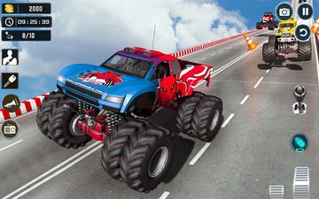 Monster Truck Stunt Truck Game Game Screenshot