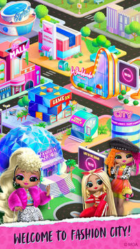 Cuplikan Layar Game LOL Surprise! OMG Fashion Club