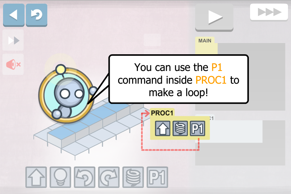 Lightbot : Programming Puzzles Game Screenshot