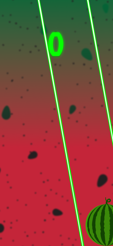 Laser Melon Game Screenshot