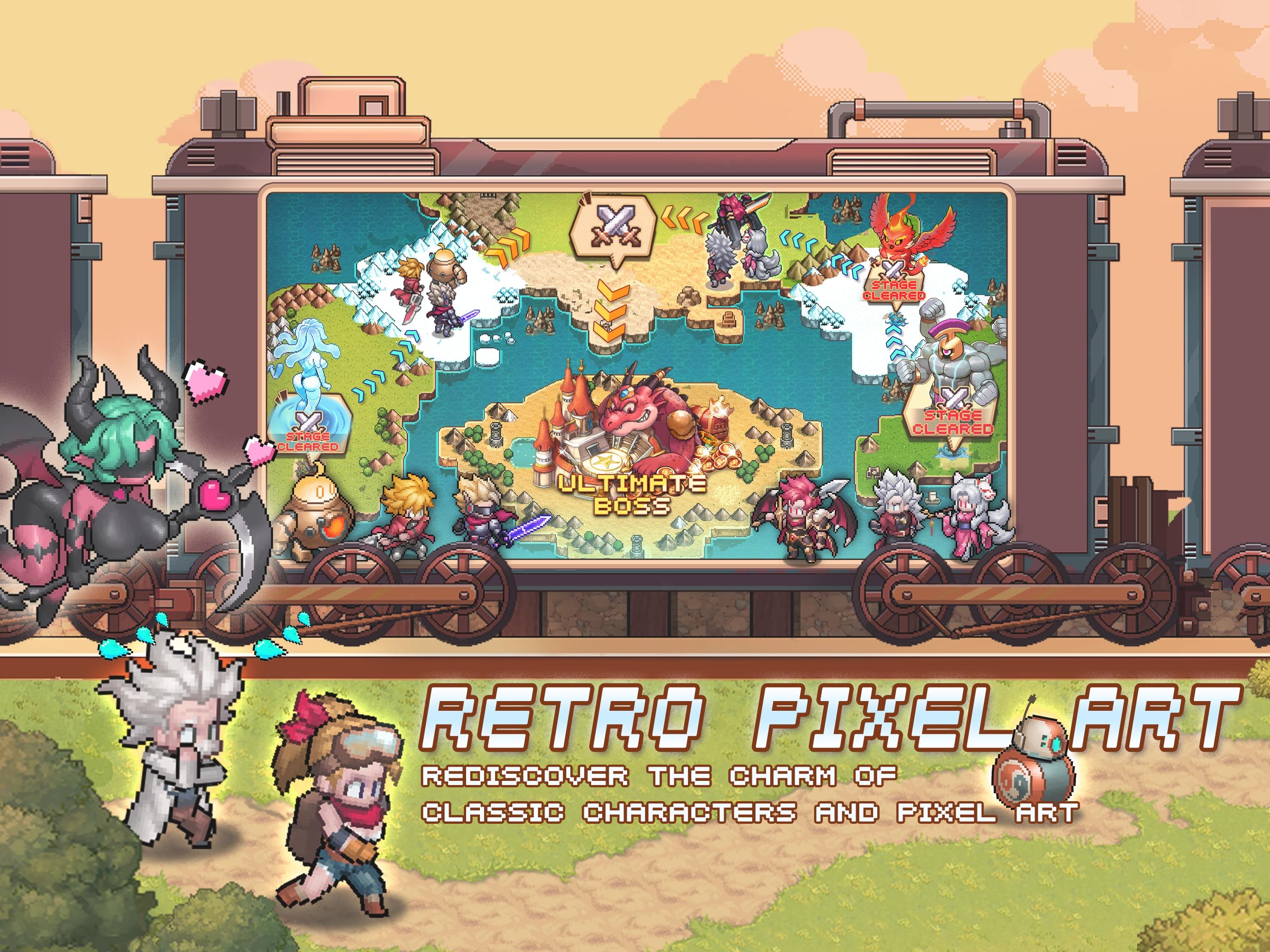 Realms of Pixel: Tech & Magic Game Screenshot