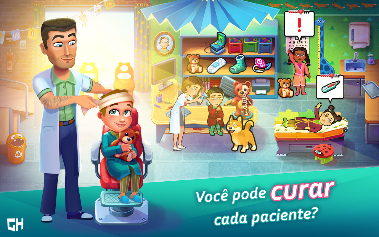 Captura de Tela do Jogo Heart's Medicine Hospital Heat