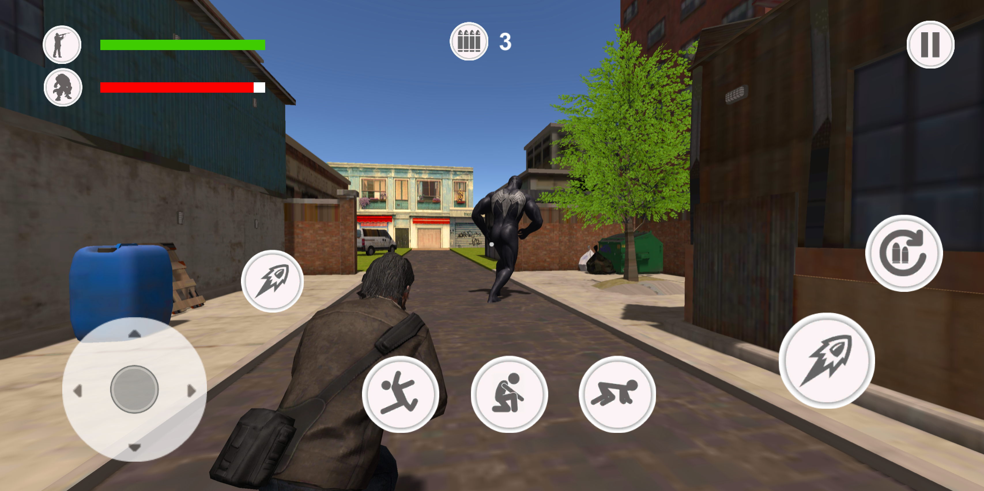 Screenshot of Venom Horror Simulator Game