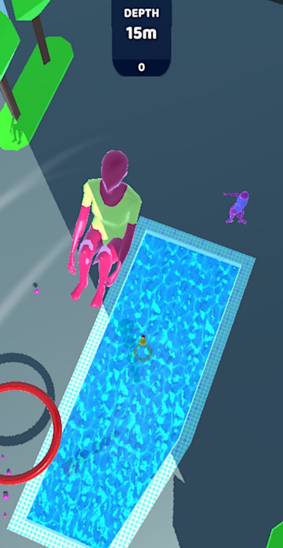Purple Diver 게임 스크린 샷
