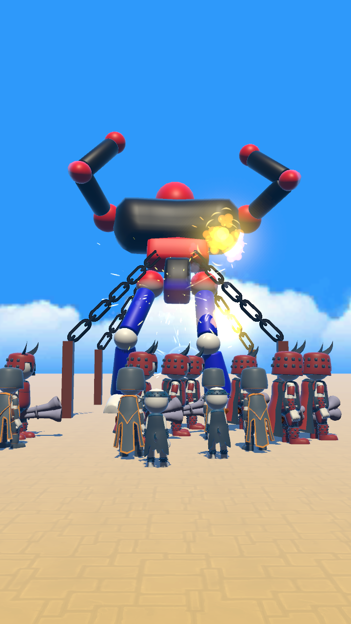 Merge Fighter ASMR Game Screenshot