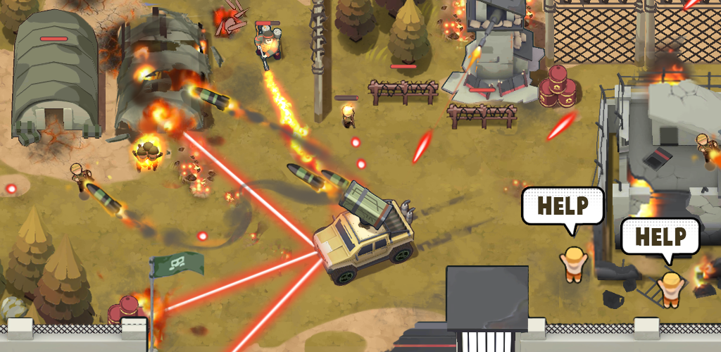 Screenshot of the video of Jackal Retro - Run and Gun