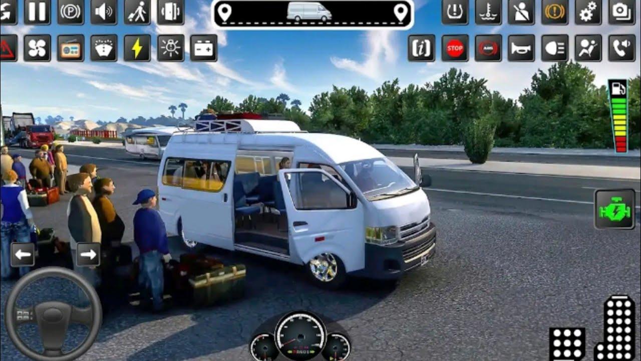 Dubai Van Simulator Dubai Van Game Screenshot