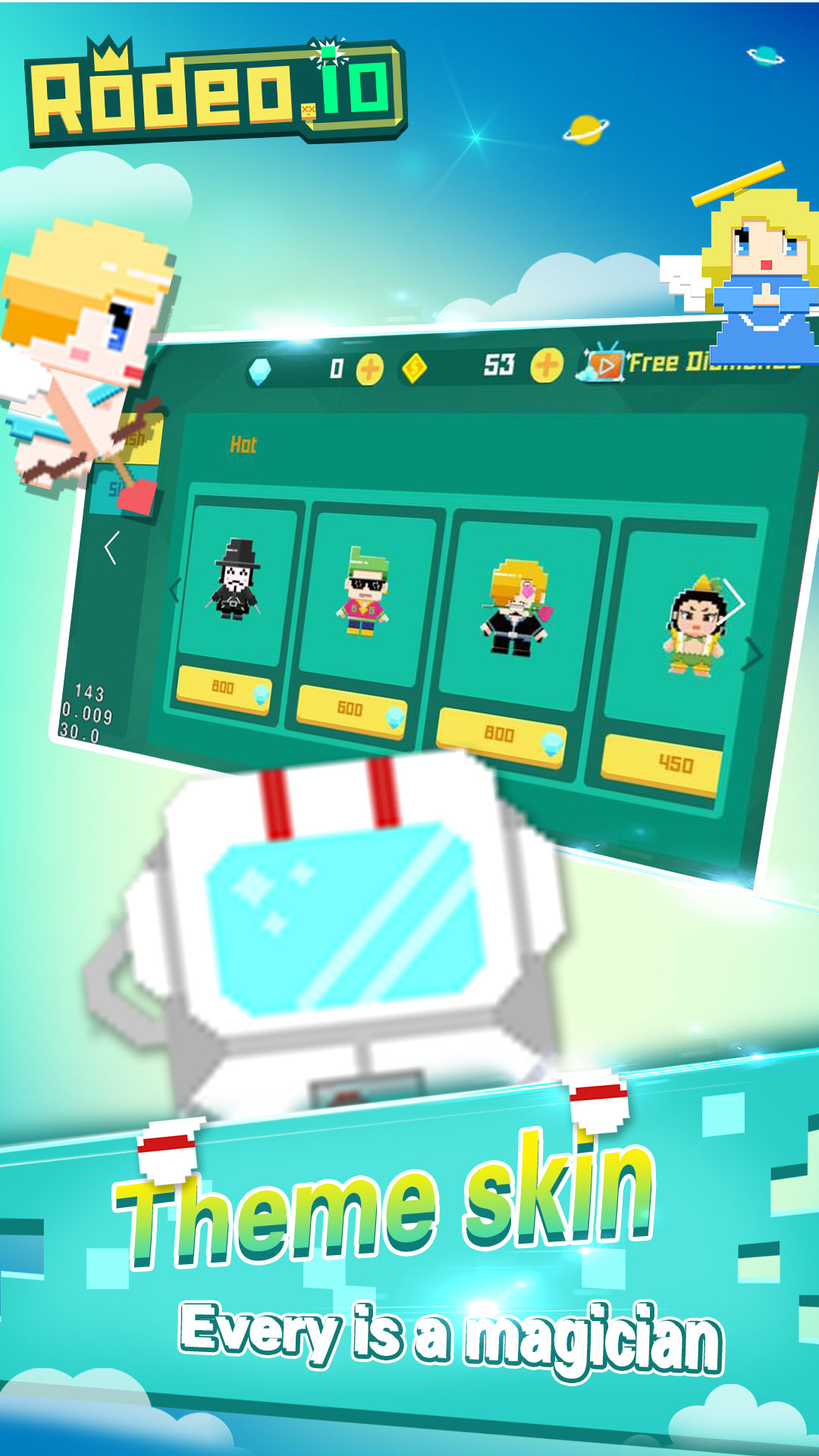 Rodeo.io Game Screenshot