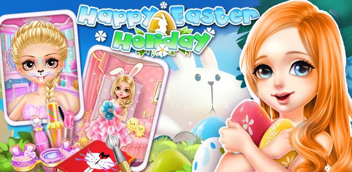 Banner of Happy Easter Holiday-Girl Game 1.0.1
