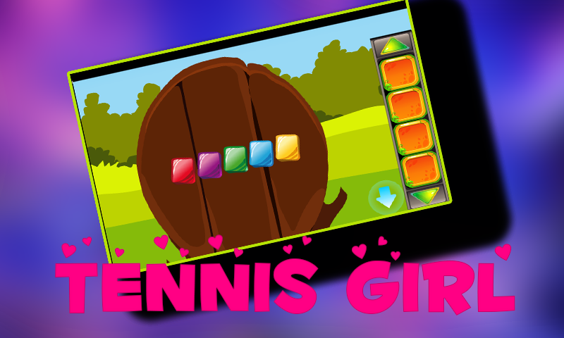 Kavi Games - 416 Tennis Girl Rescue Game Game Screenshot