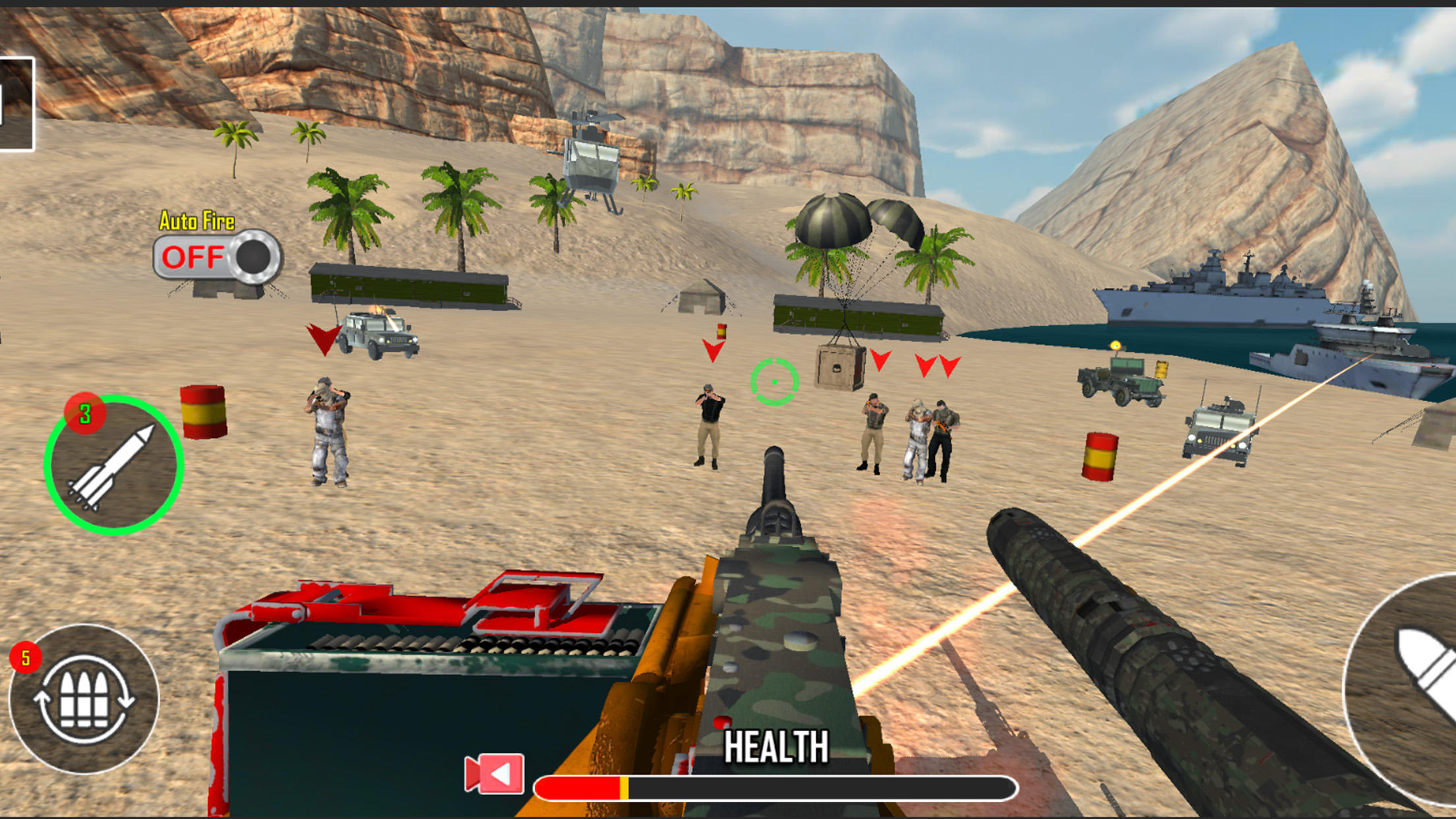 Freedom Fighter World War Game Game Screenshot