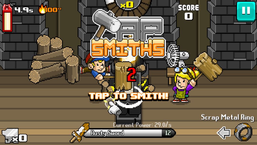 Tap Smiths screenshot game