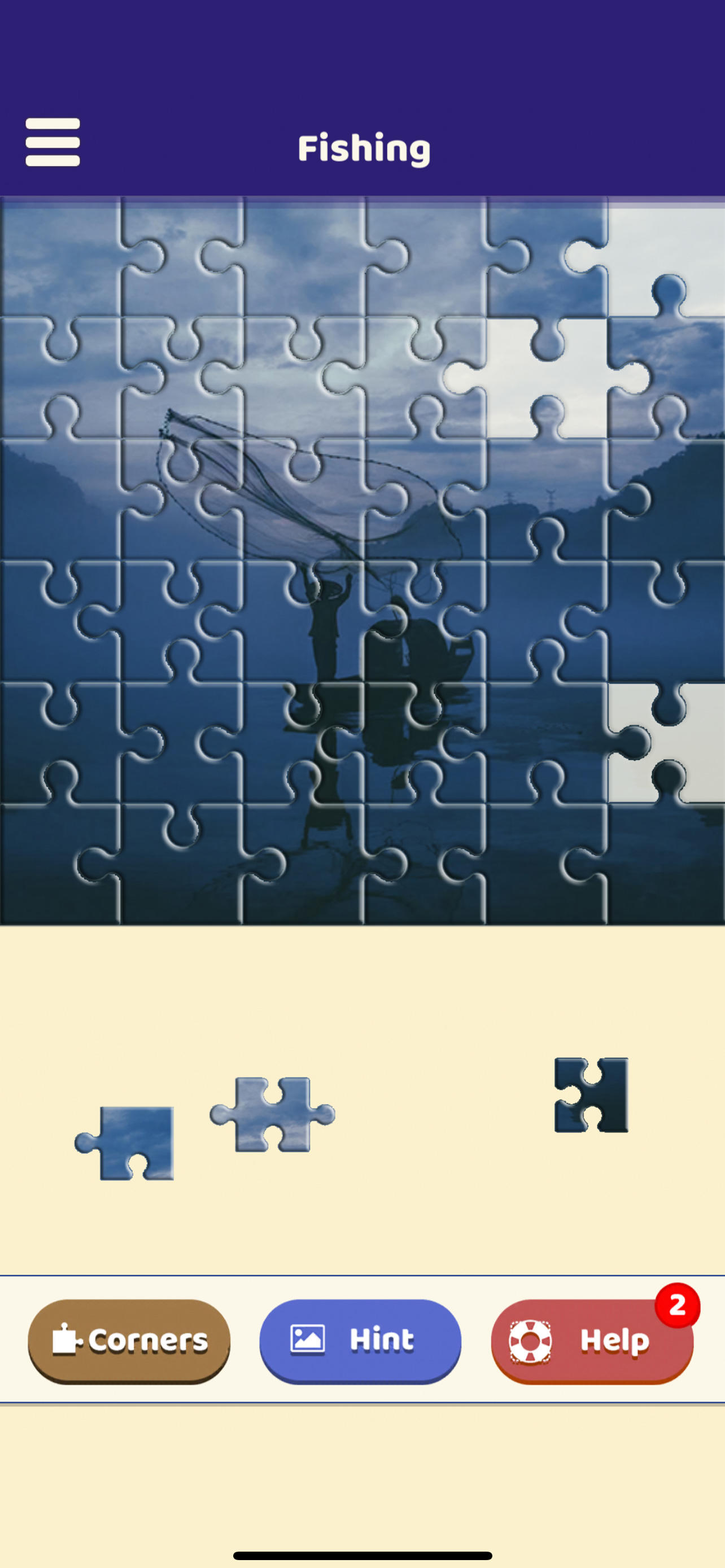 Fishing Puzzle Game Screenshot