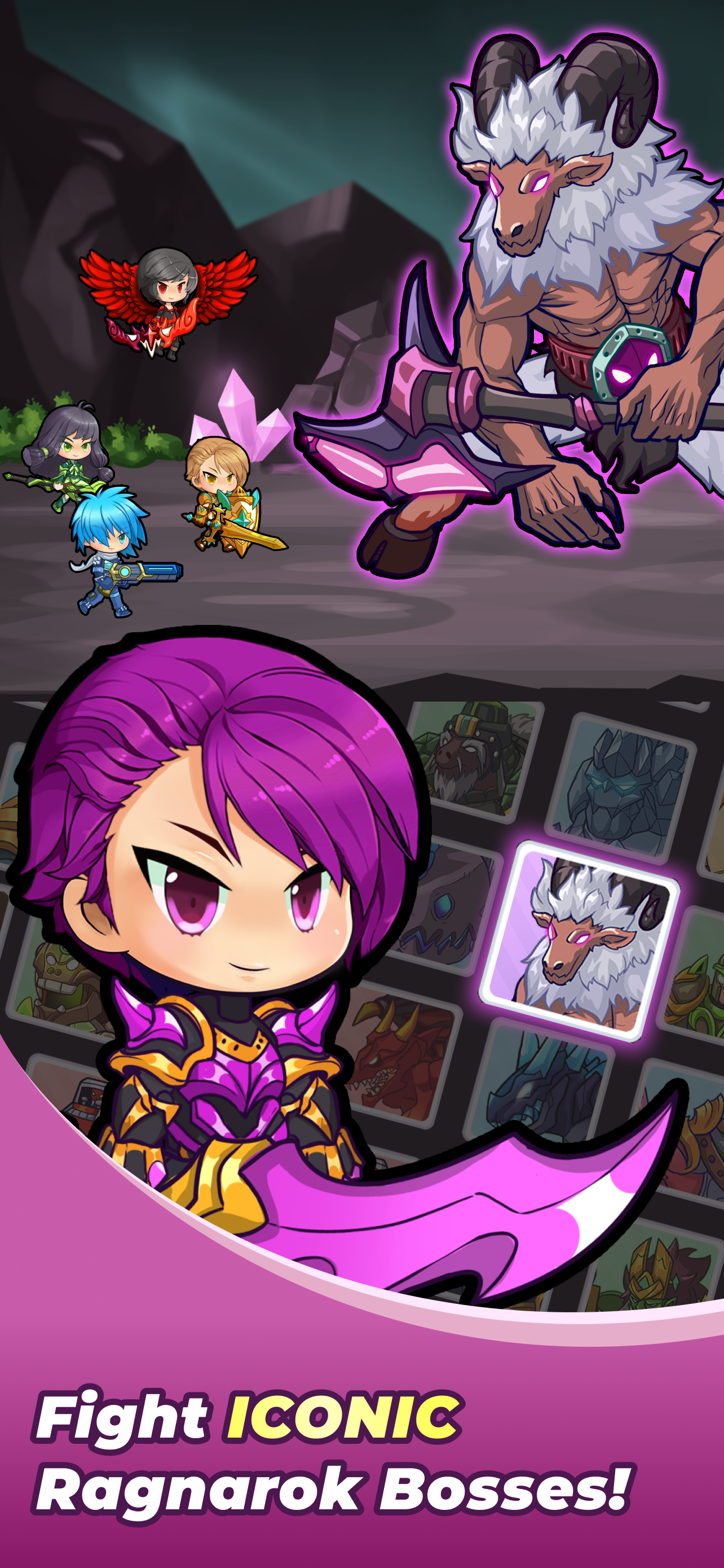Midgard Heroes: Ragnarok Idle Game Screenshot