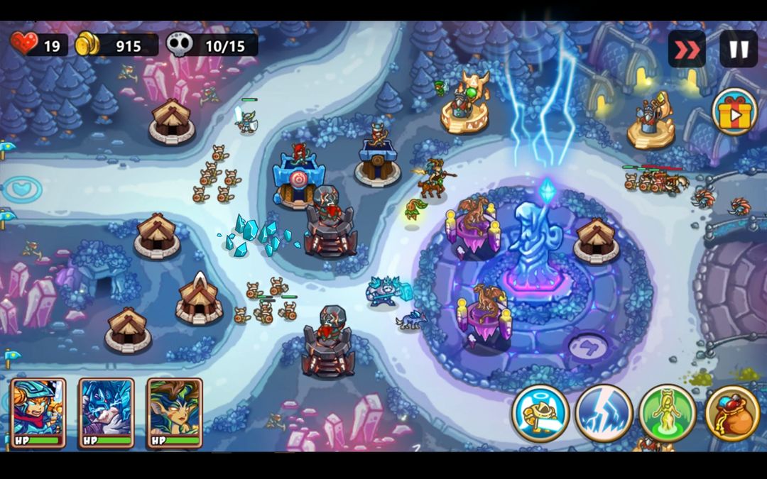 Screenshot of Kingdom Defense:  The War of E