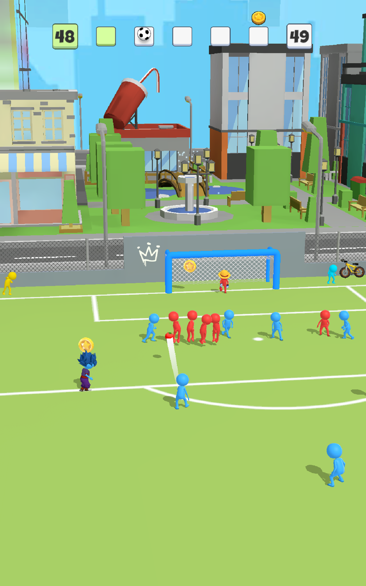 Super Goal - 火柴人足球 screenshot game