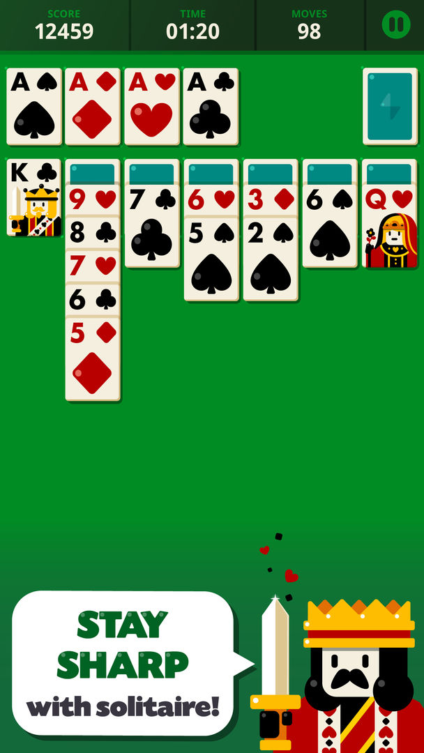 Screenshot of Solitaire: Decked Out
