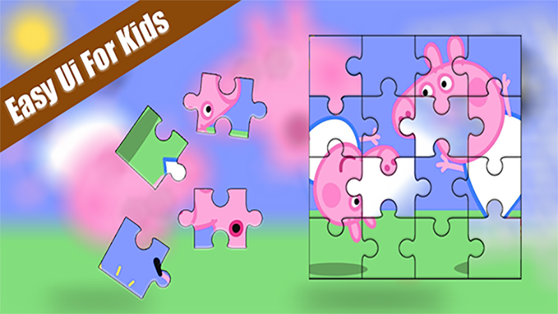 Screenshot 3 of Jigsaw Puzzle For Pepa Pig Kids 1.0