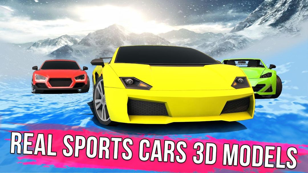 WaterSlide Car Racing Games 3D screenshot game
