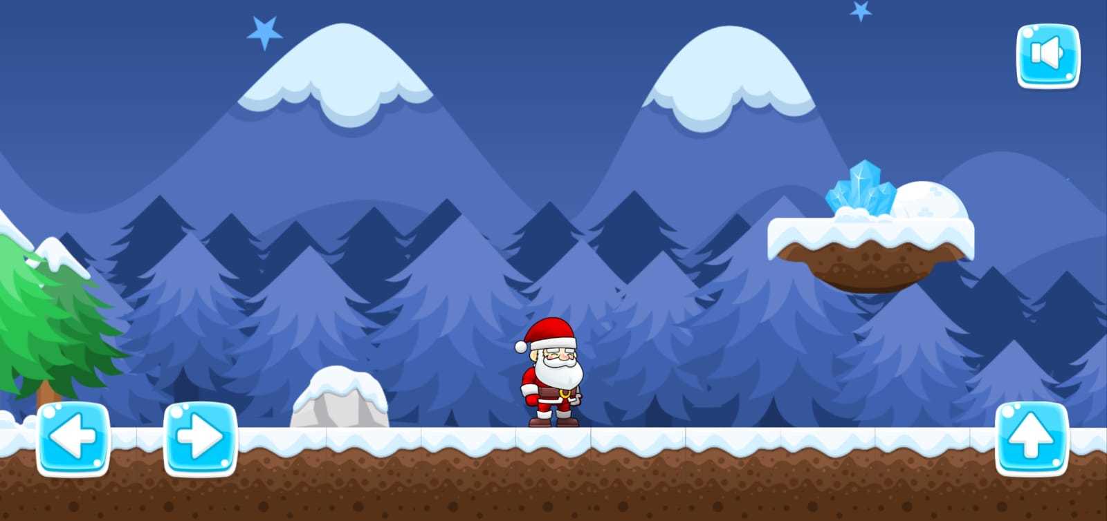 jumper santa Game Screenshot