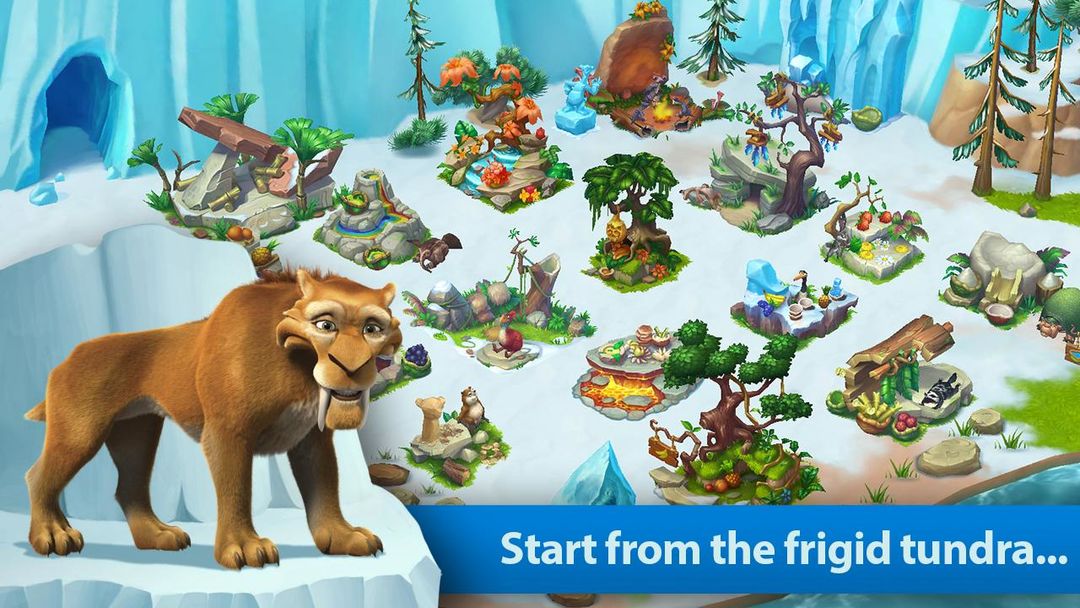Ice Age World 게임 스크린 샷