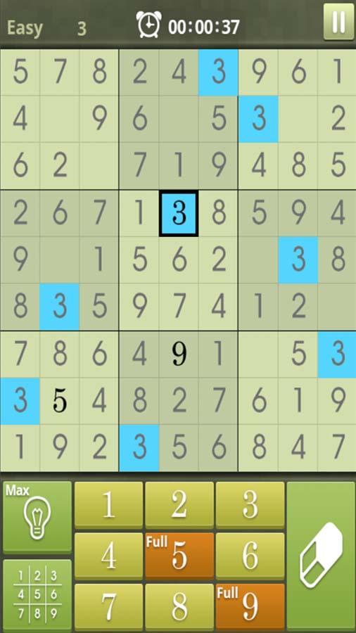 Screenshot of Sudoku World