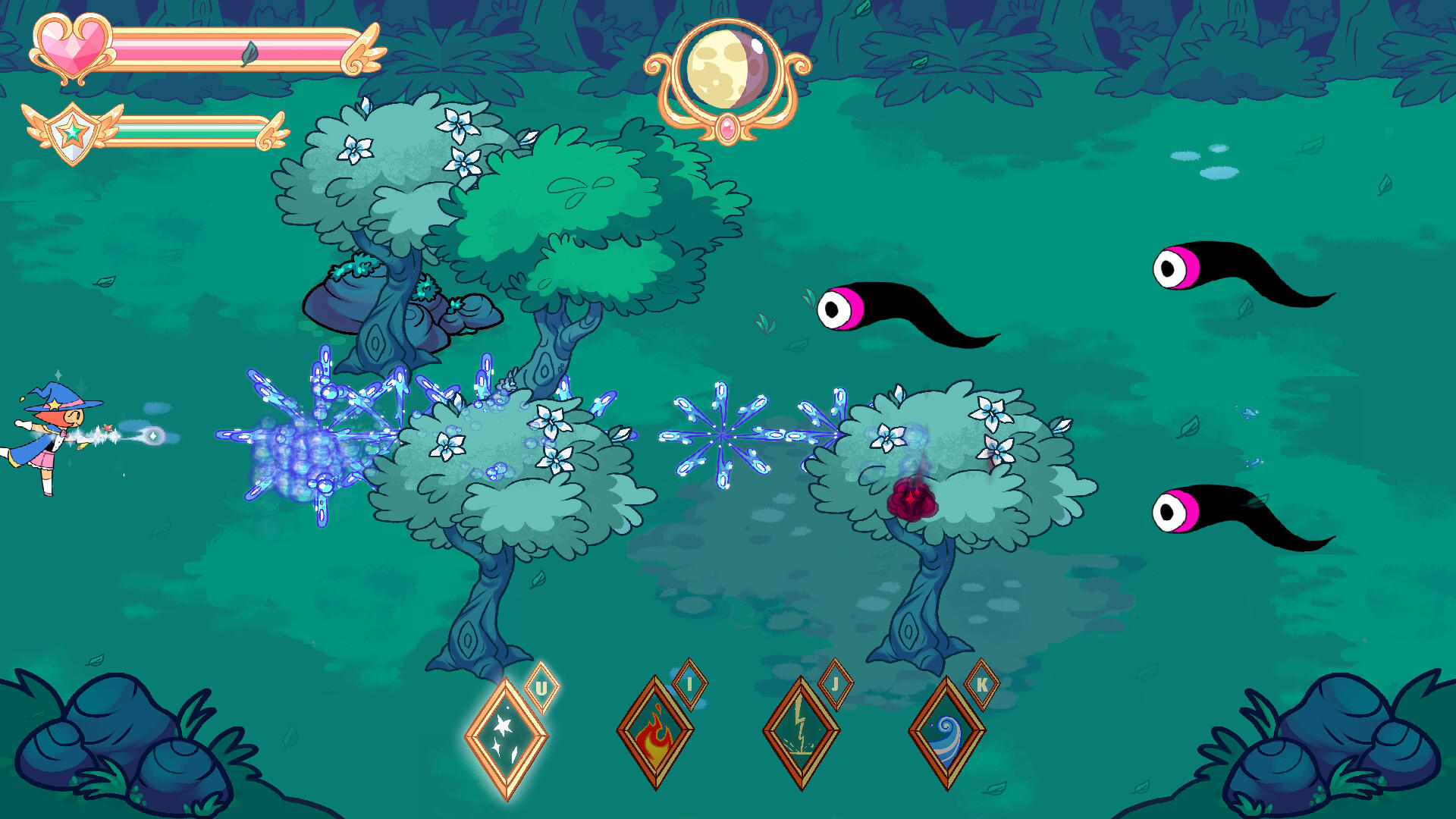 Midnight Witch Starlight screenshot game