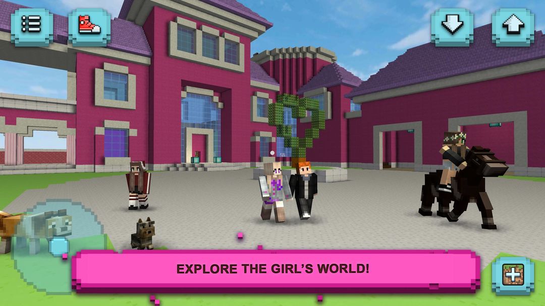 Screenshot of Girls World Exploration