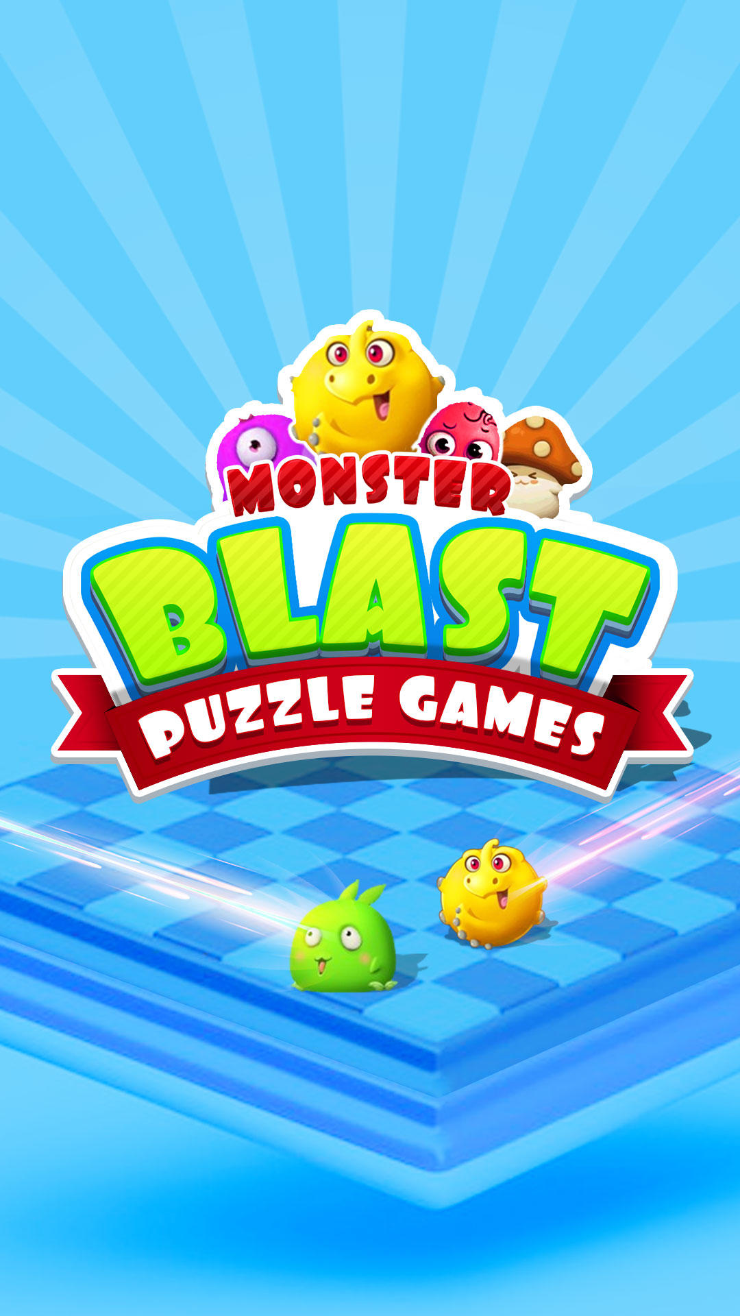 Monster Blast Puzzle Games Game Screenshot